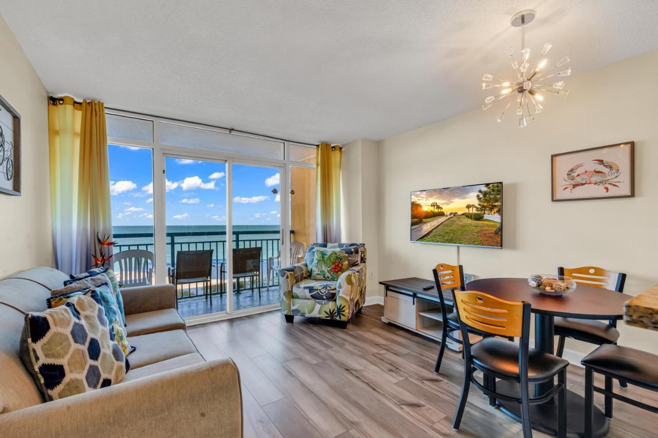 Beachfront Condo In Atlantica Resort With Pool マートルビーチ エクステリア 写真