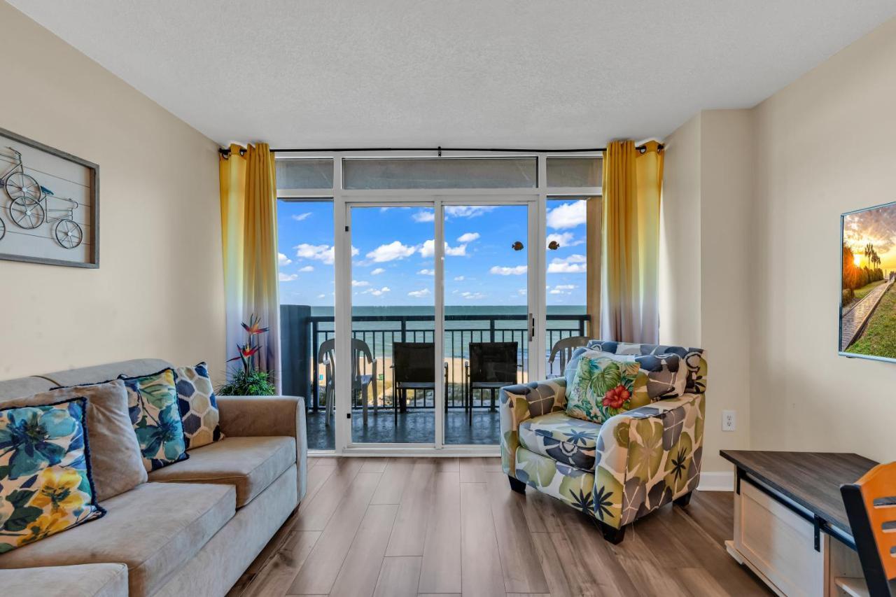 Beachfront Condo In Atlantica Resort With Pool マートルビーチ エクステリア 写真